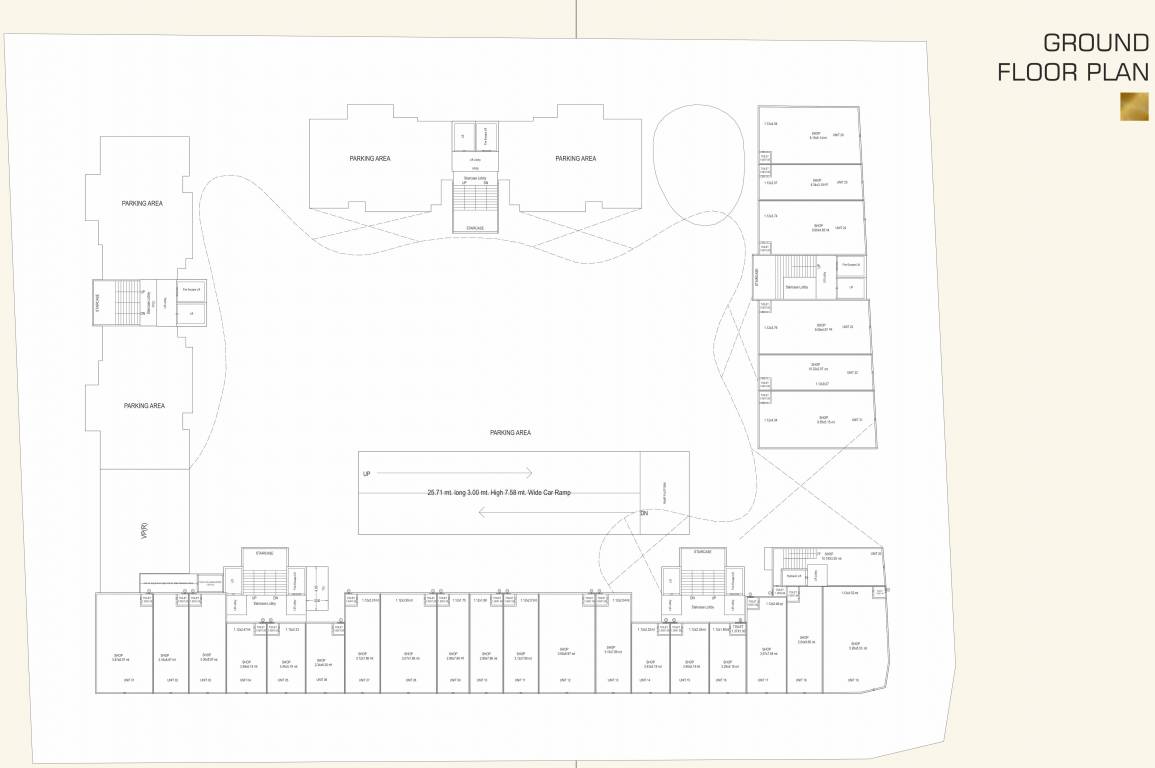 inspera A To E Cluster Plan For Ground Floor