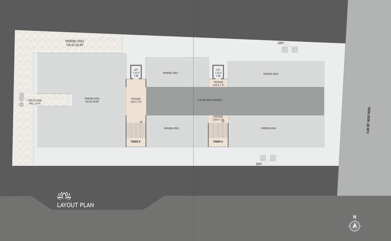  aadikara enclave Layout Plan