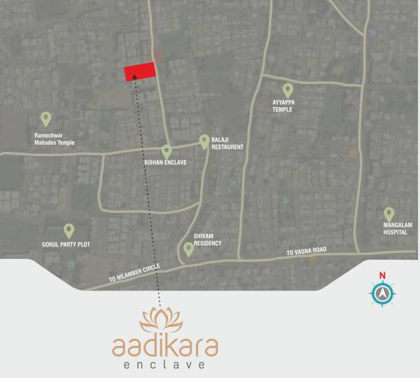  aadikara-enclave Location Plan