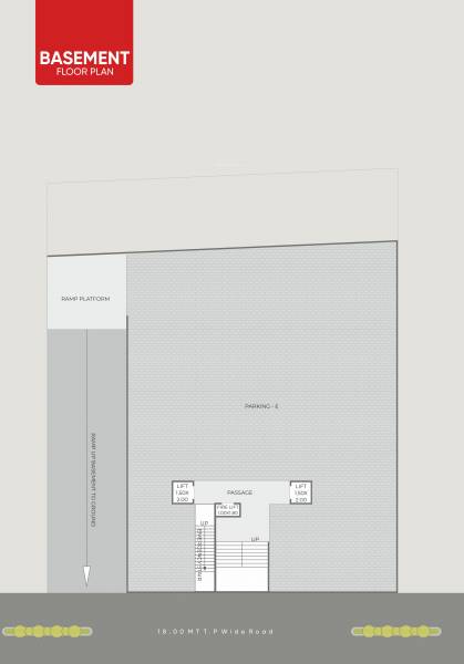  shreeji-avenue A Basement Cluster Plan