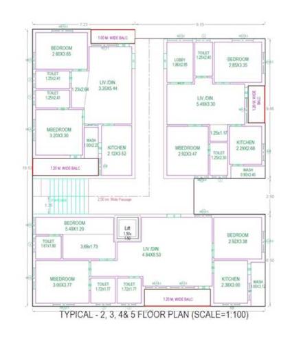  kkr-emerald KKR Emerald Cluster Plan from 1st to 5th Floor