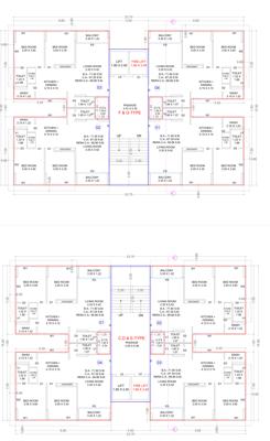 Block C To G Cluster Plan from 1st to 14th Floor meera-heights Block C To G Cluster Plan from 1st to 14th Floor