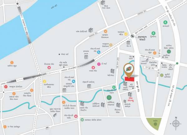 Location Plan meera-heights Location Plan