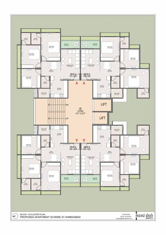  good earth Block B Cluster Plan