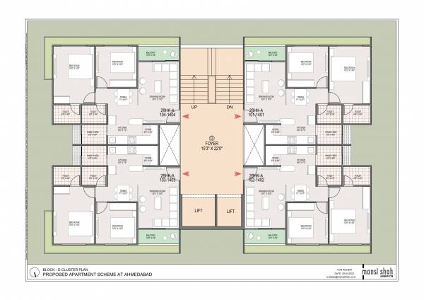  good-earth Block D Cluster Plan