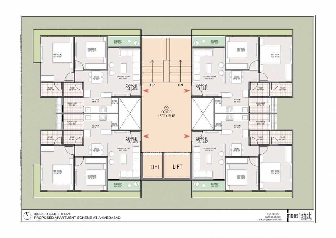  good earth Block H Cluster Plan