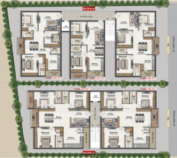  athena-homes-b Athena Homes B Cluster Plan For Cluster Plan