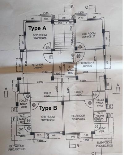  om-apartment OM Apartment Cluster Plan from 1st to 3rd Floor