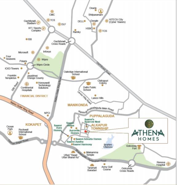  athena-homes Location Plan
