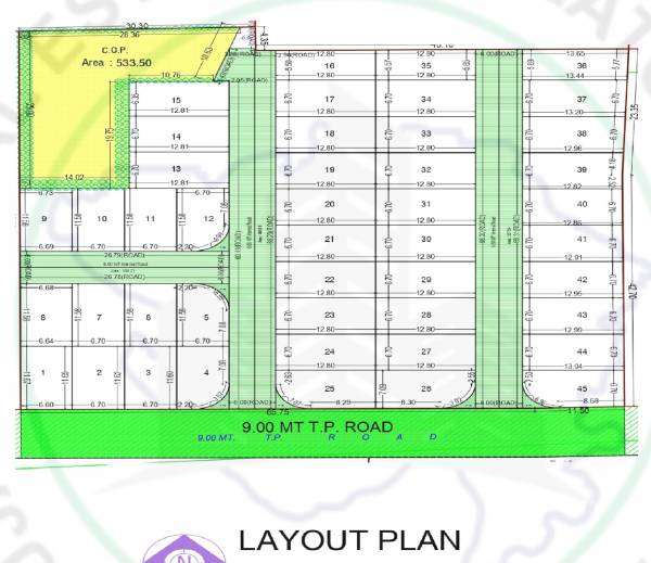  shantivan-bunglows Layout Plan