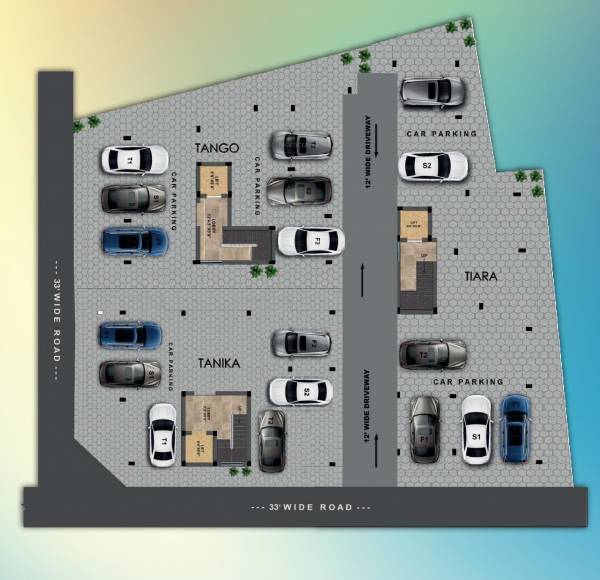  tiara Tiara Cluster Plan For Ground Floor