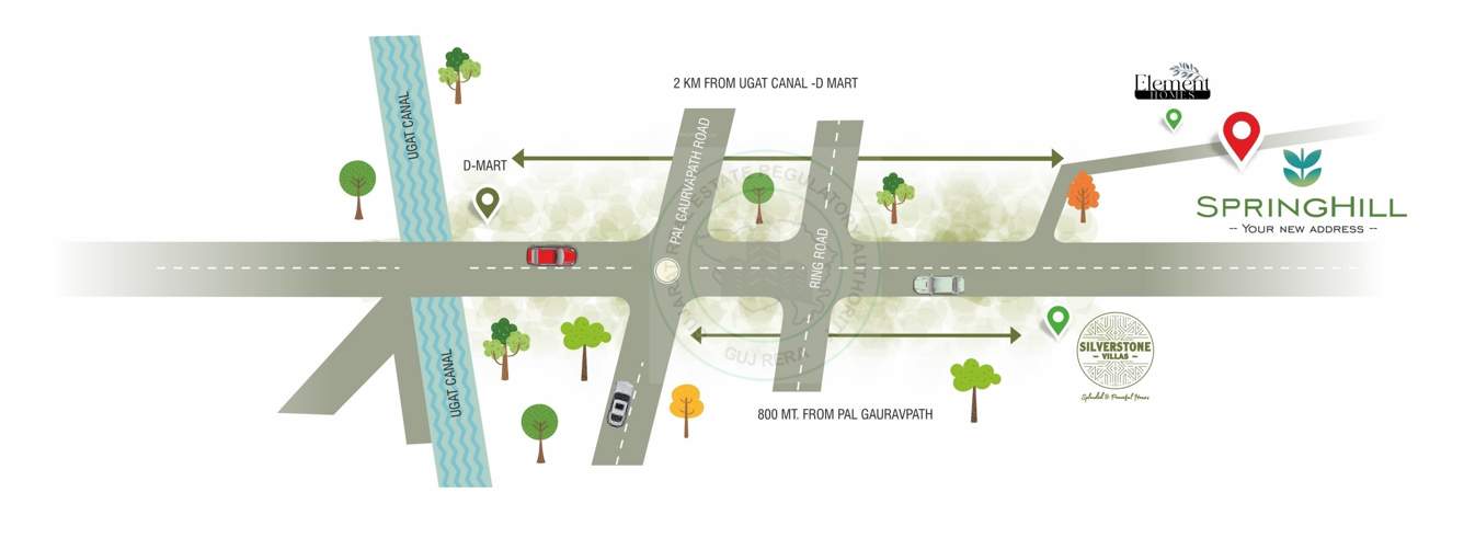  spring hill Location Plan