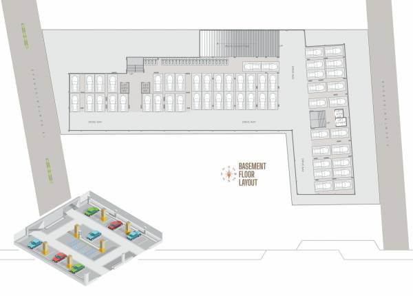  empire Tower A & Tower B Cluster Plan