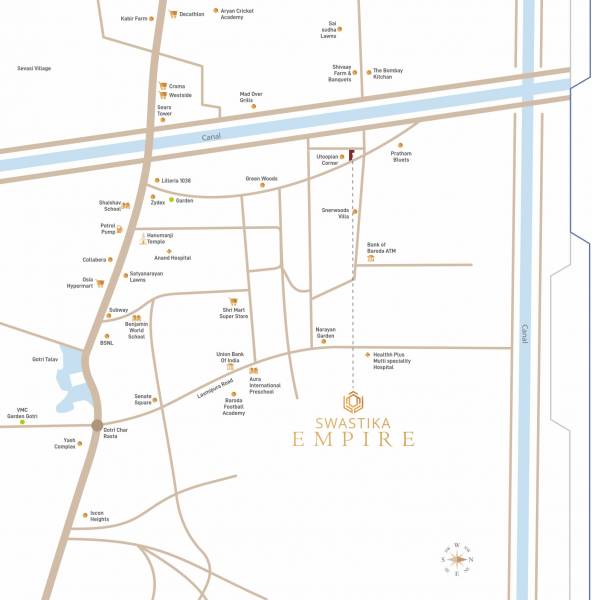  swastika-empire Location Plan