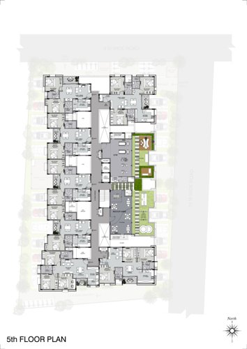 Urbando Orbiz Cluster Plan for 5th Floor kosmos-orbiz Urbando Orbiz Cluster Plan for 5th Floor