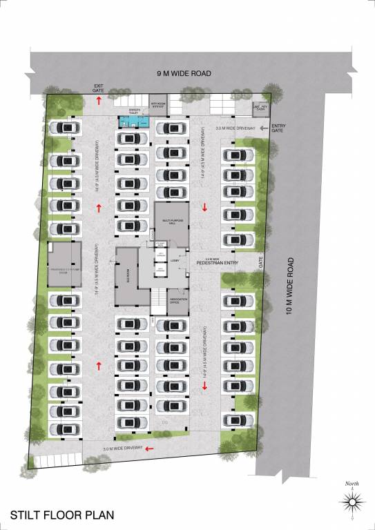 kosmos orbiz Urbando Orbiz Stilt Cluster Plan