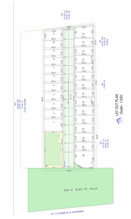  anjani homes Layout Plan