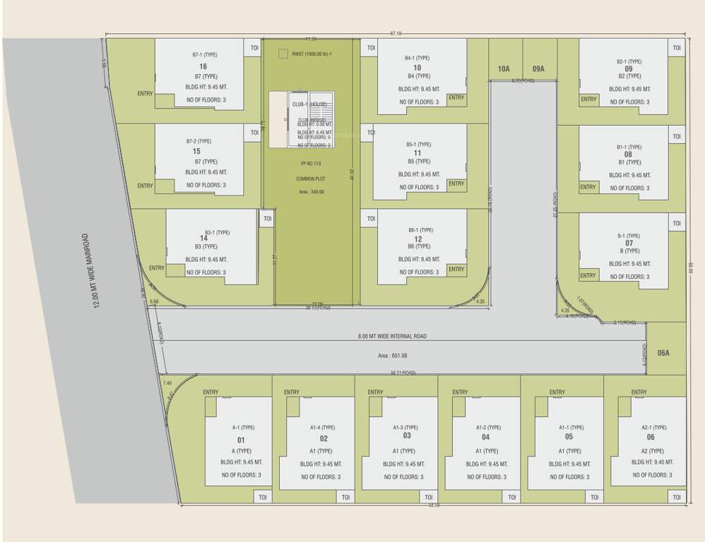  vedam villa Layout Plan