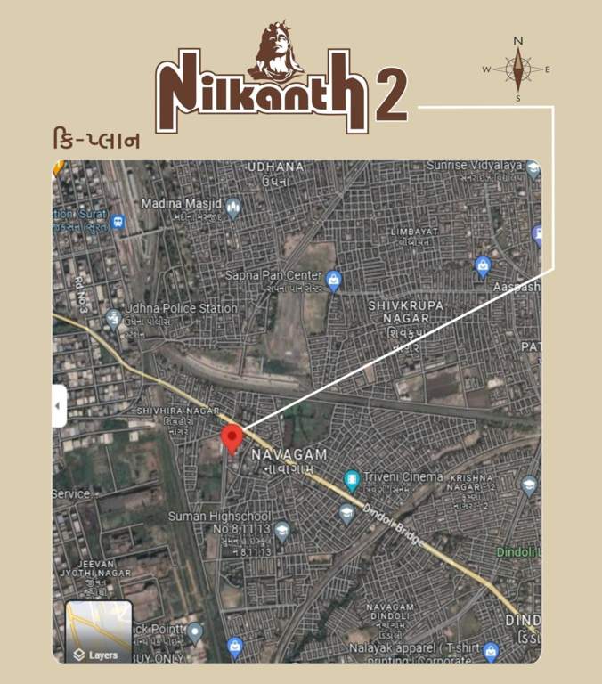  nilkanth 2 Location Plan
