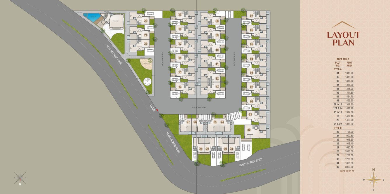 shivdhara infinity Layout Plan
