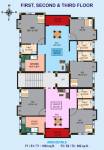  sri-ganapathy-apartments Sri Ganapathy Apartments Cluster Plan from 1st to 3rd Floor