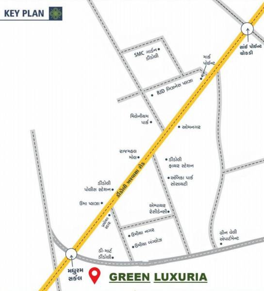 Location Plan green-luxuria Location Plan