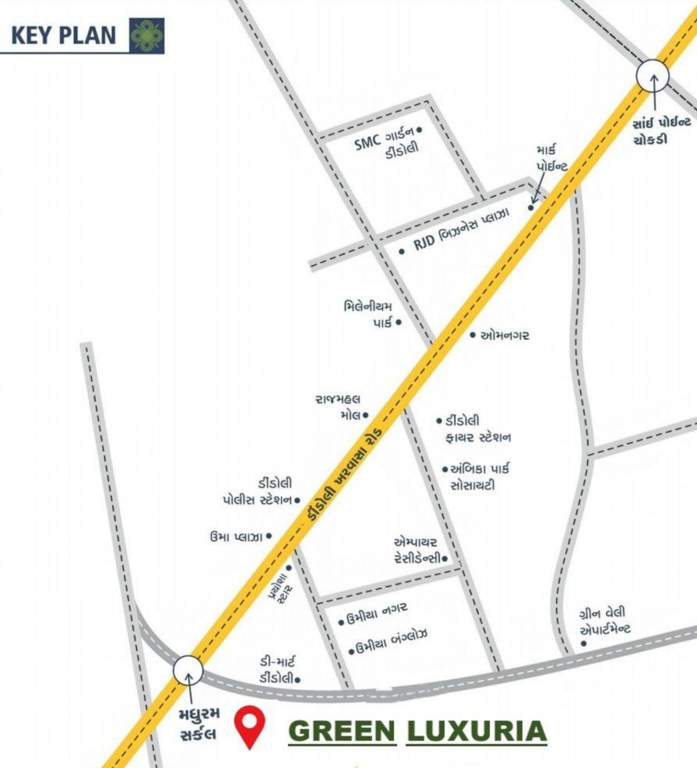  green luxuria Location Plan