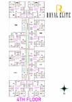  elite Royal Elite Cluster Plan for 4th Floor