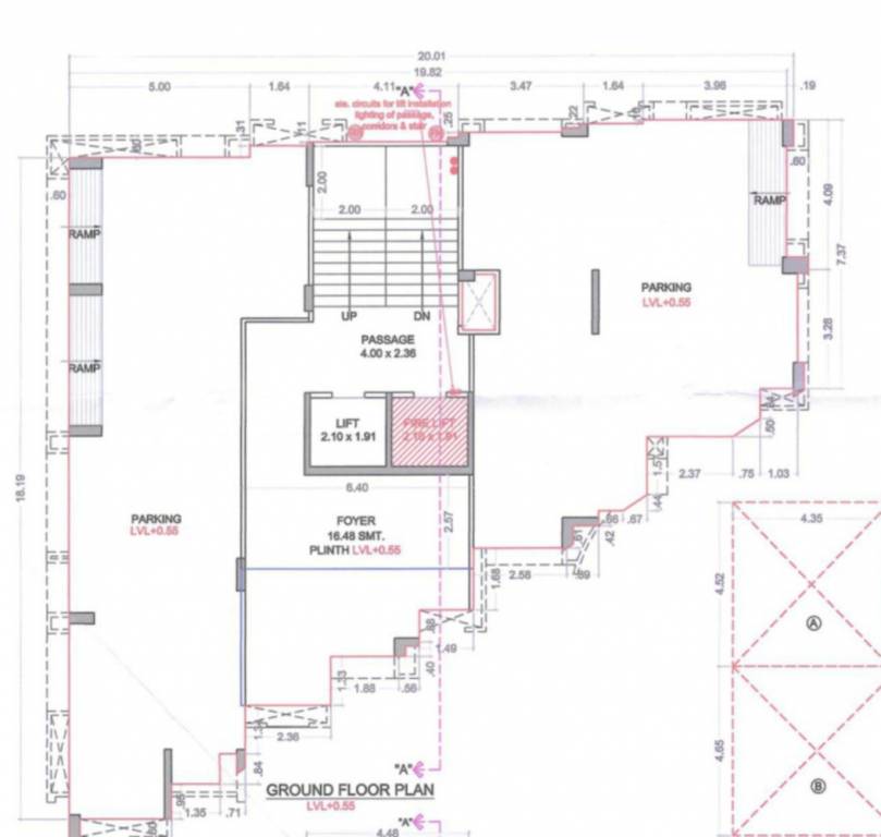 burj Burj Cluster Plan for ground Floor