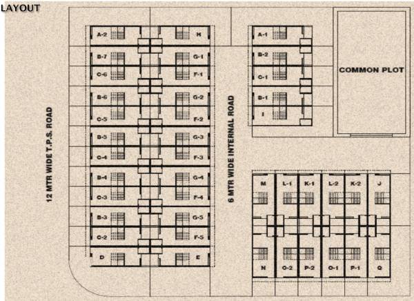  al-khayber-residency Layout Plan