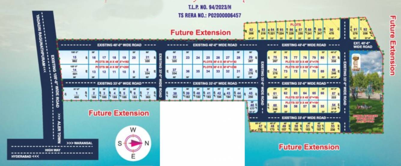  temple town 14 Layout Plan