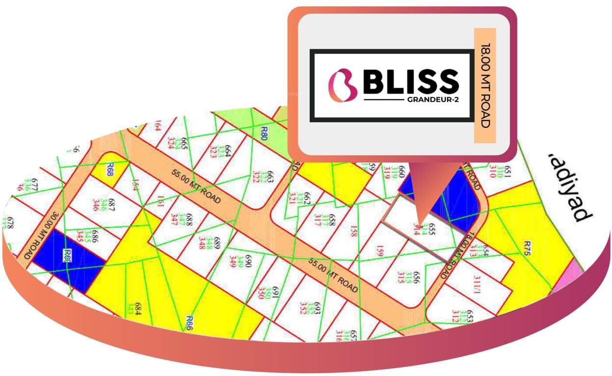  bliss grandeur 2 Location Plan