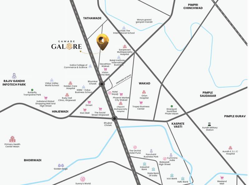  galore Location Plan