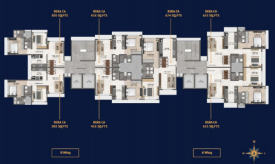  sankalp A Wing Cluster Plan