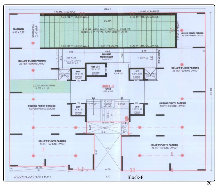  one51 E Ground Cluster Plan