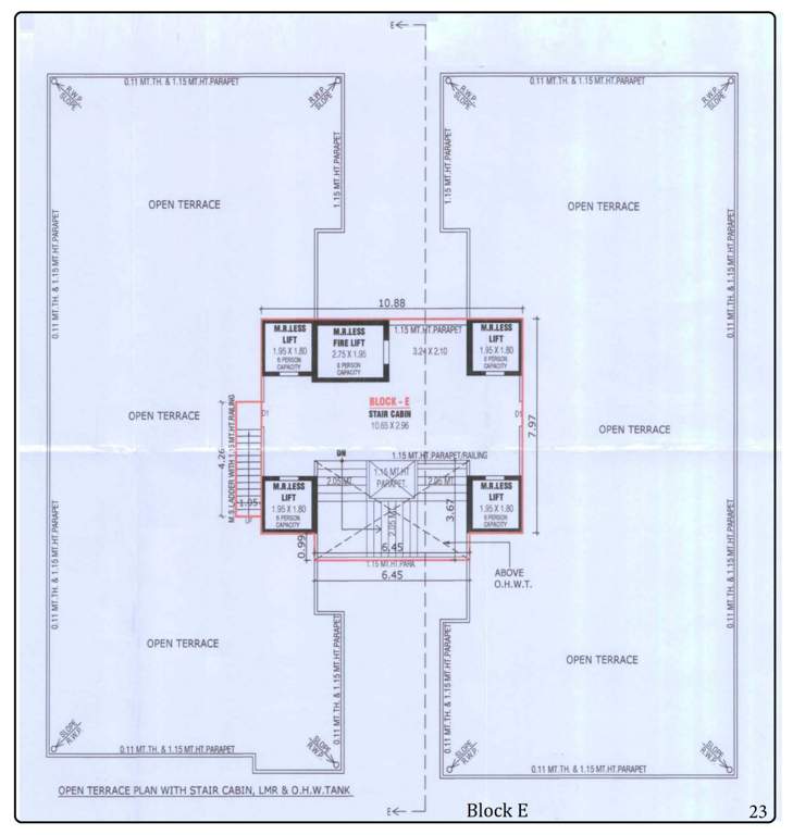  one51 E Terrace Cluster Plan