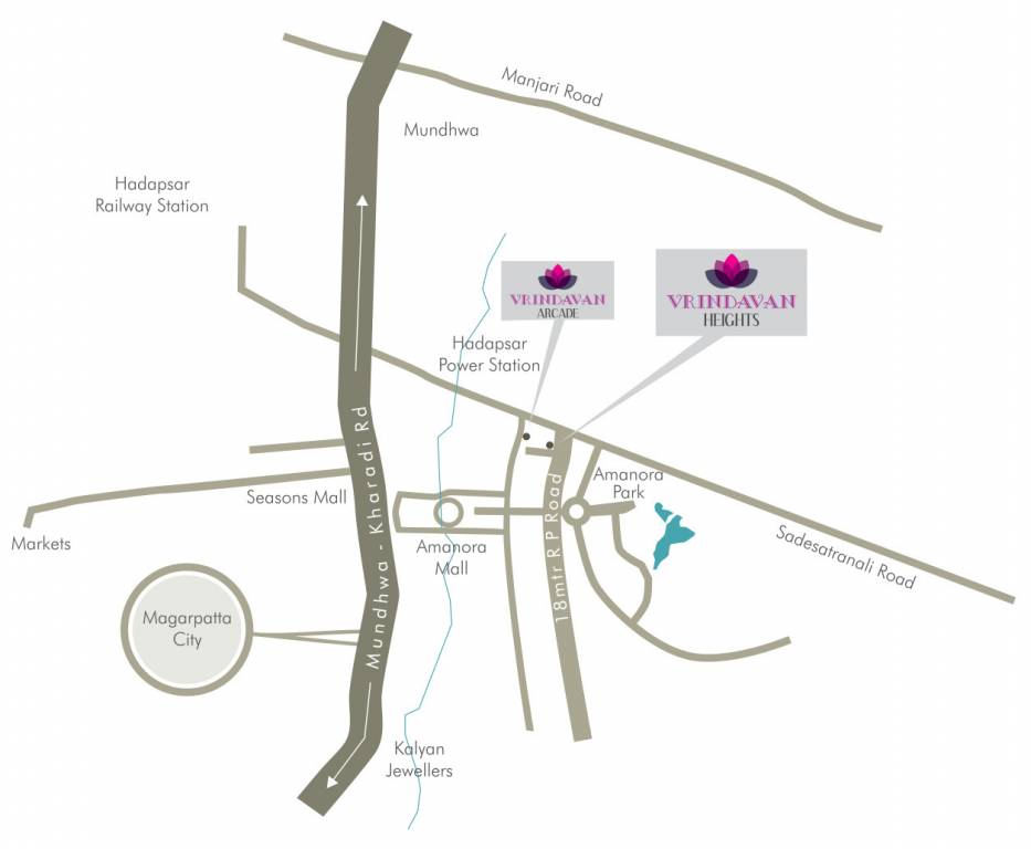  vrindavan heights phase iii Location Plan