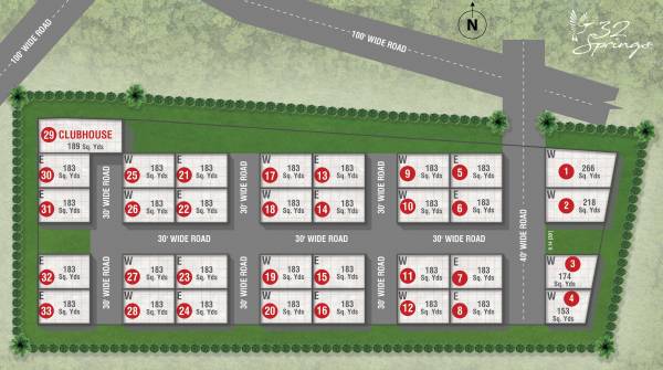  32-springs Layout Plan