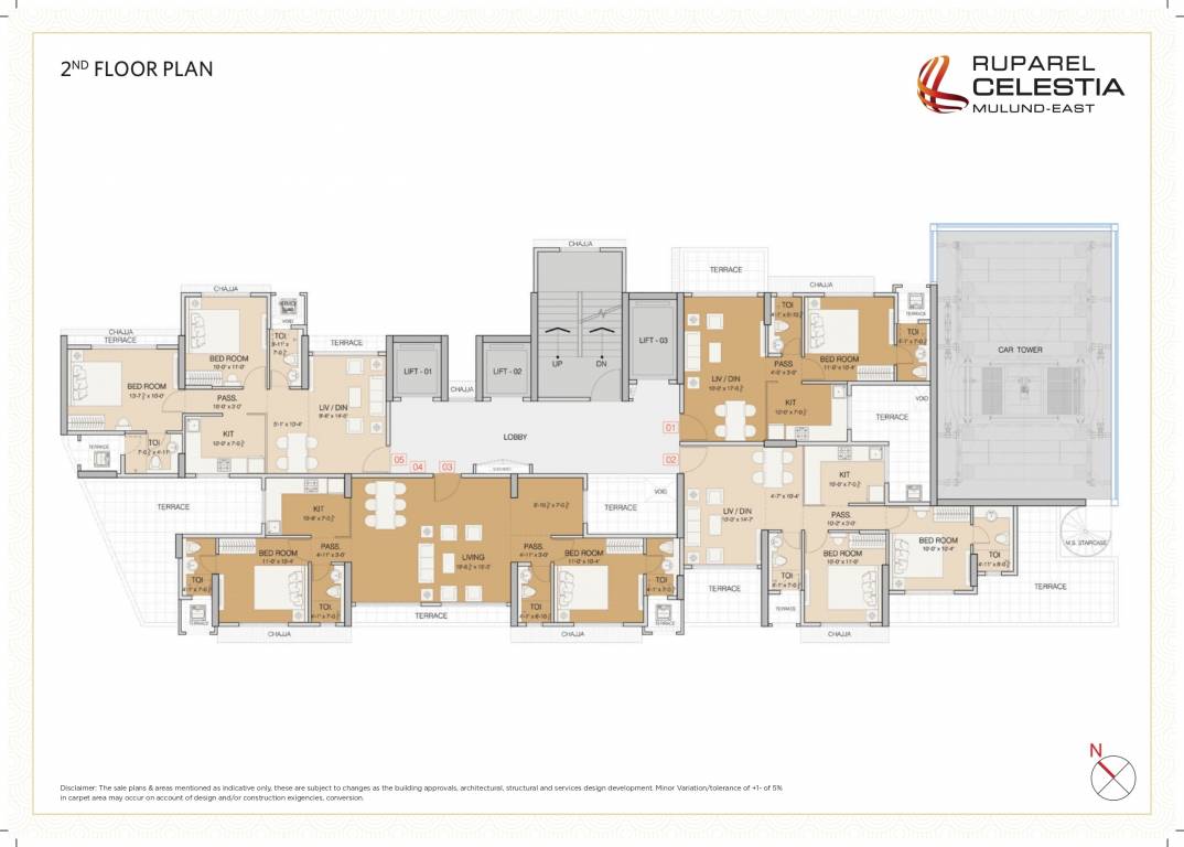  ruparel celestia Ruparel Celestia Cluster Plan