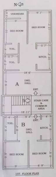  shivam-uttara Uttara Cluster Plan from 1st to 3rd Floor