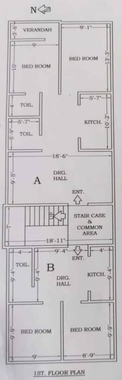  shivam uttara Uttara Cluster Plan from 1st to 3rd Floor