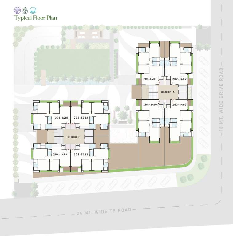  symphony A & B Cluster Plan