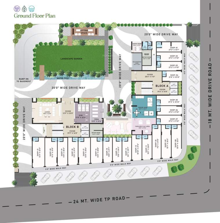  symphony A & B Cluster Plan