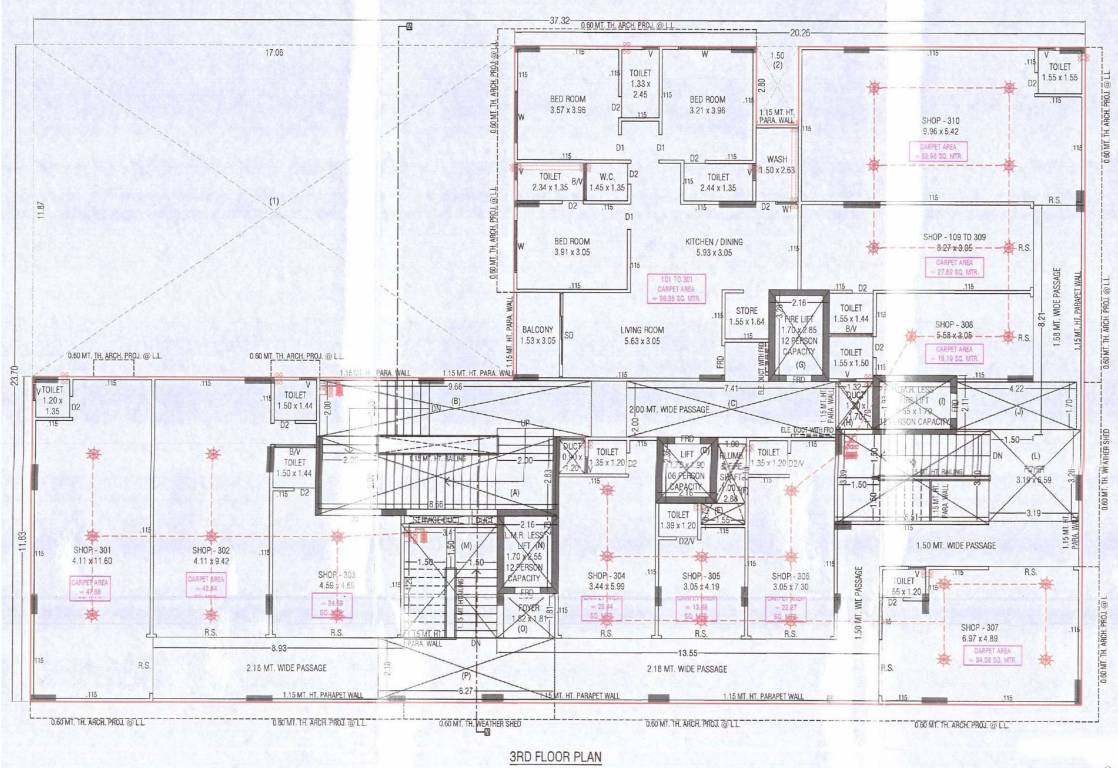  harmony One Cluster Plan For 3rd Floor