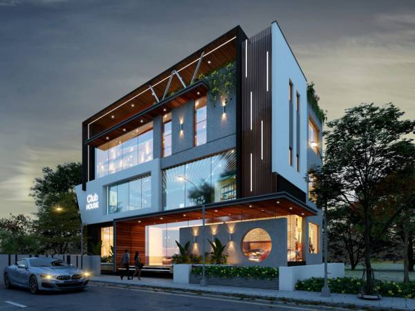 Club House hillside Club House