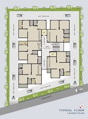  krishna-residency 1 Cluster Plan