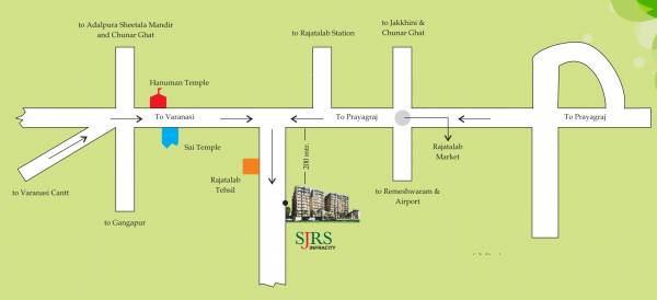  infracity Location Plan