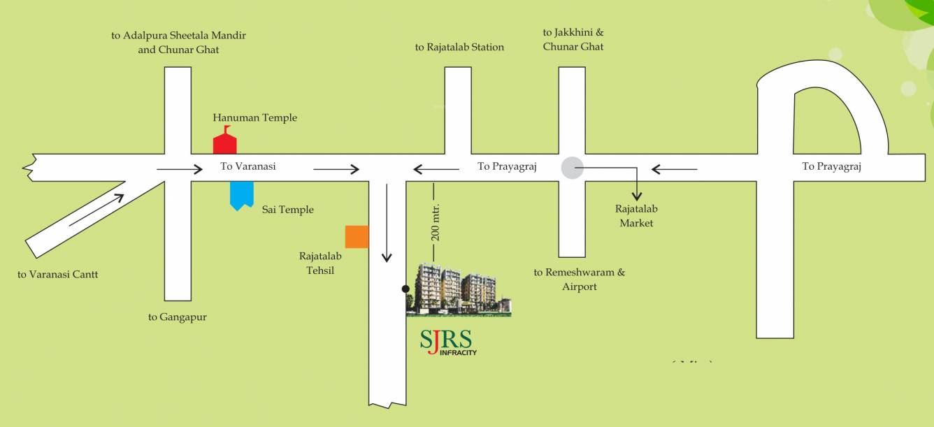  infracity Location Plan