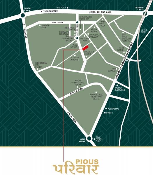  pious-parivar Location Plan