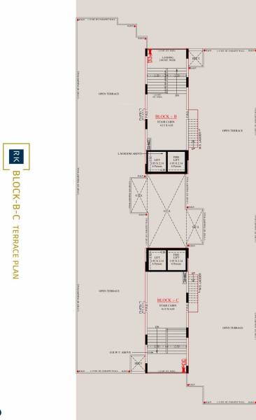  krishna-lake-view B, C Terrace Cluster Plan